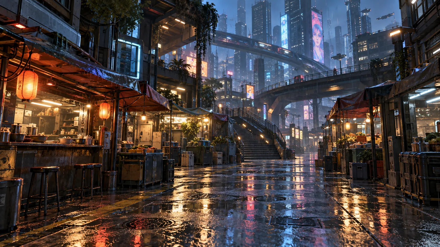 Original concept illustration related to Environment & Architecture