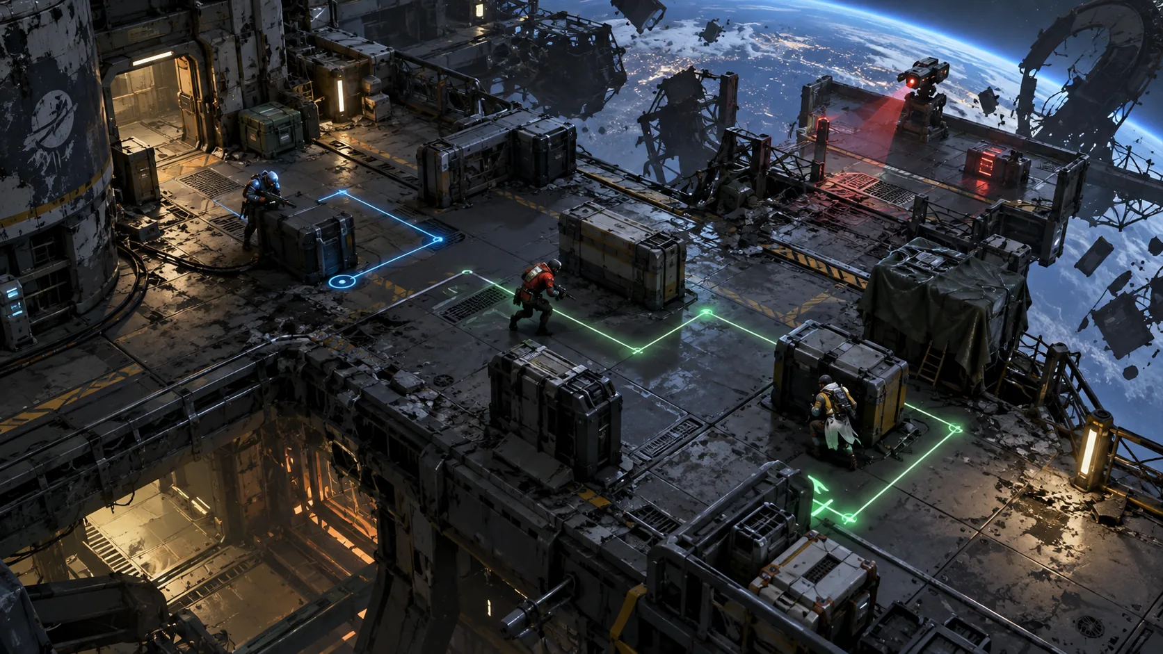 Detail of the Game Development concept illustration