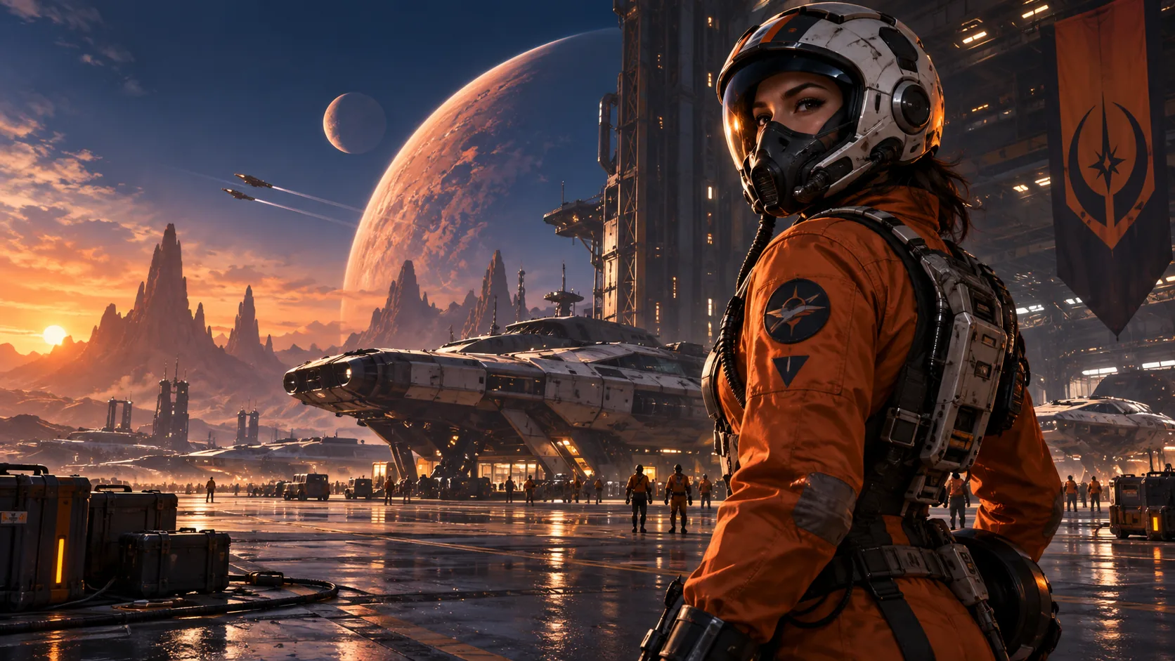 Original concept illustration representing IP & Marketing Assets